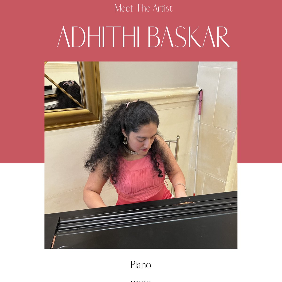 Meet the Artist: Adhithi Baskar,  Pianist, @piano_adhithi a talented performer, for the upcoming #concert, #Amalgam,  a fusion music concert, happening on the 26th of August at Meadowale Theatre in #Mississauga. 
Link to get your tickets;
eventbrite.ca/e/amalgam-an-e…