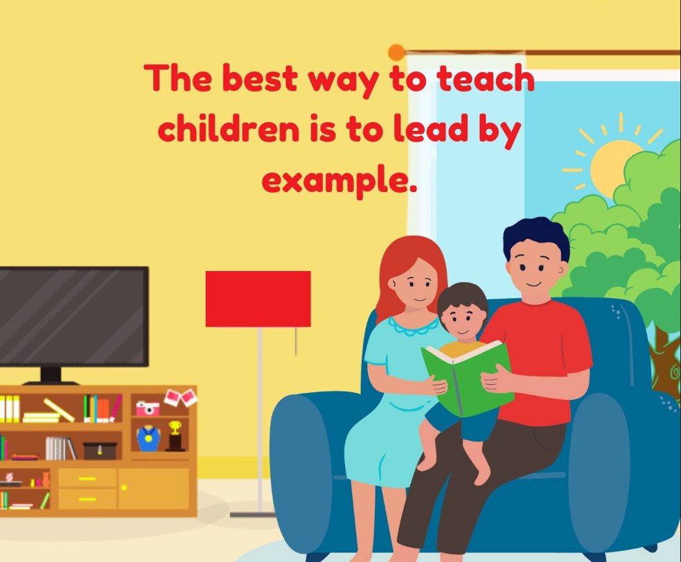 Your Children deserve better!
Spend more time reading, explaining, showing...