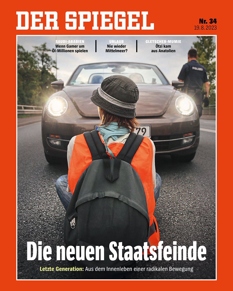 Jürgen Döschner (@jdoeschner) on Twitter photo Egal, was auch immer in dem Artikel steht: Dieser <a href="/derspiegel/">DER SPIEGEL</a>-Titel ist unterirdisch!
Vom „Staatsfeind“ zum „Terroristen“ ist nur ein kleiner gedanklicher Schritt. Solches Framing ist gefährlich und unjournalistisch. Egal, was auch immer in dem Artikel steht: Dieser <a href="/derspiegel/">DER SPIEGEL</a>-Titel ist unterirdisch!
Vom „Staatsfeind“ zum „Terroristen“ ist nur ein kleiner gedanklicher Schritt. Solches Framing ist gefährlich und unjournalistisch.