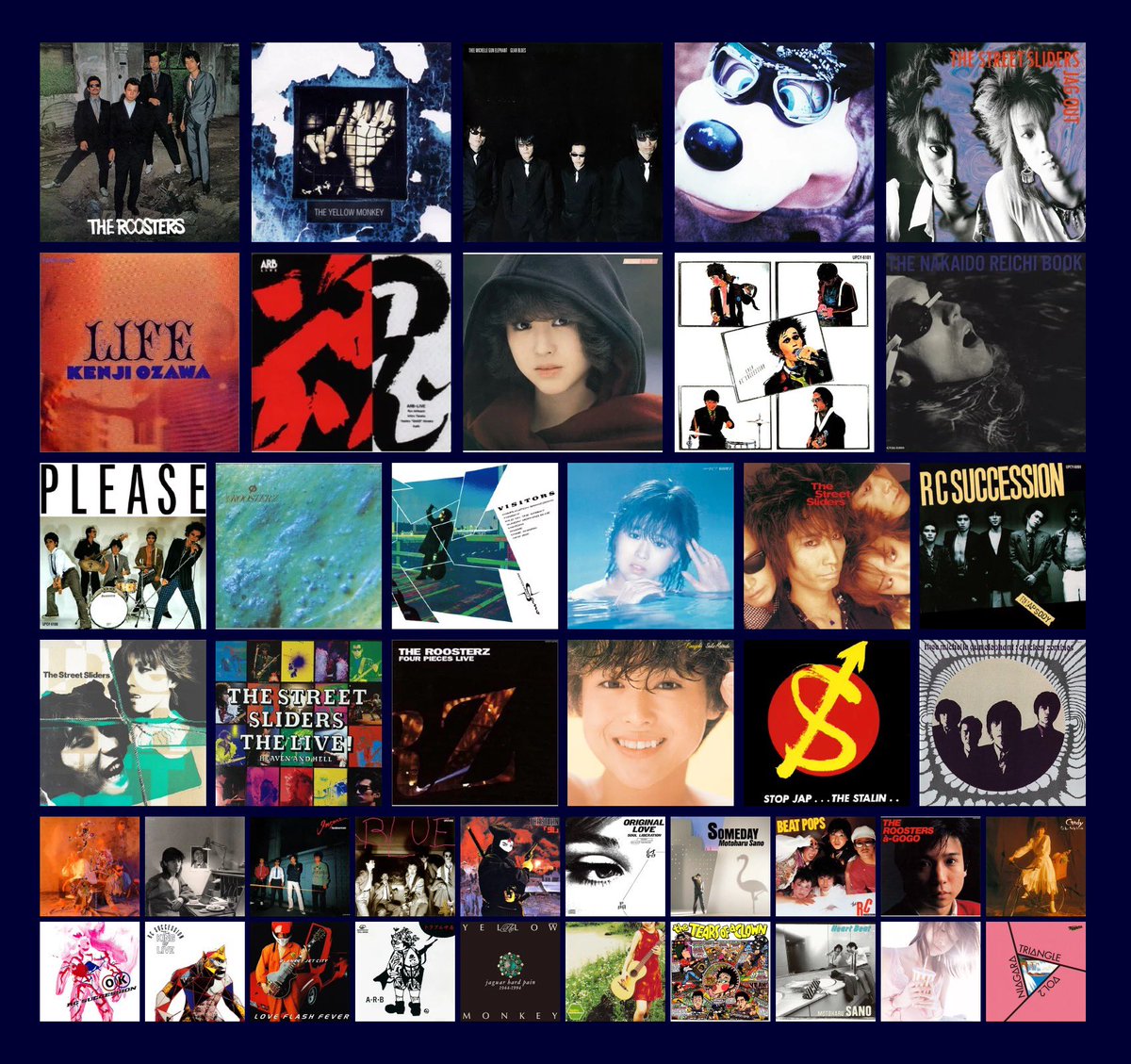 yamazon1969's tweet image. 邦楽版と洋楽版
選ぶの難しかったけど色々と振り返りながらで楽しかった。漏れた作品多数有り。

#私を構成する42枚