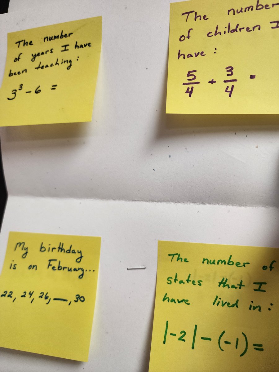 Hey @ForestEdgeES community! What's your number? LOVED seeing math in action while learning more about our amazing staff! @FCPSRegion1 @FEES_PTA @MathematicsFcps #AllForMathAndMathForAll #MathIsEverywhere