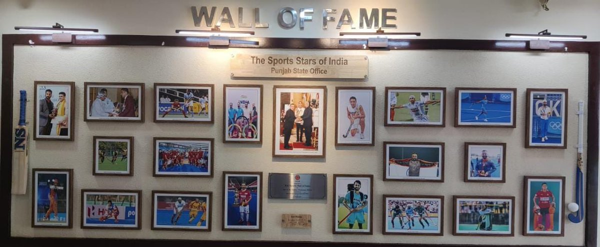 Unveiling the 'Wall of Fame' at Punjab State Office, Chandigarh was truly a heartwarming moment that rekindled our pride in the legendary sports stars from the IndianOil family. The wall showcases stalwarts of the national game, #Hockey who have won games, laurels and hearts of…
