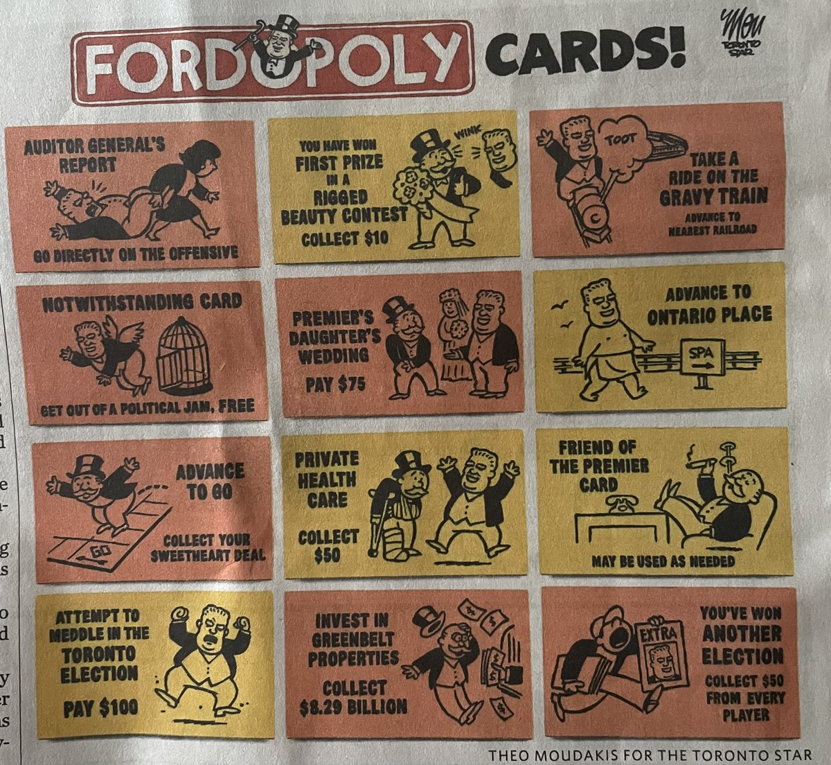 VictoriaJamie16's tweet photo. Thanks @TorontoStar for putting some laughter into @fordnation’s ridiculousness. An absolute disservice to the people of our province. https://t.co/ivrGFLqp2m