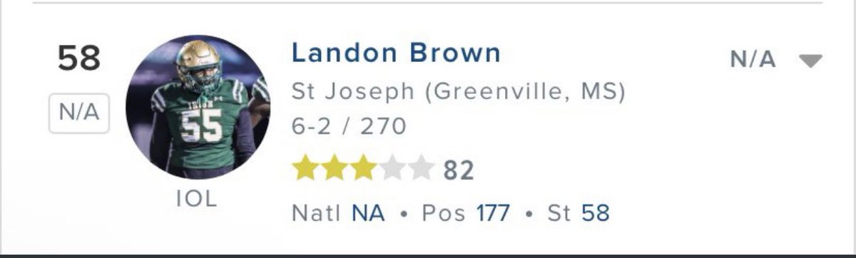 God Is Good!!! Blessed to be ranked a 3 Star ⭐️⭐️⭐️. <a href="/IrishFootball13/">John Baker</a> <a href="/MacCorleone74/">Rion (Ree-un) Young</a> <a href="/LawrencHopkins/">Lawrence Hopkins</a> <a href="/Dar52Irish/">Darquavion Davis</a> <a href="/247Sports/">247Sports</a>