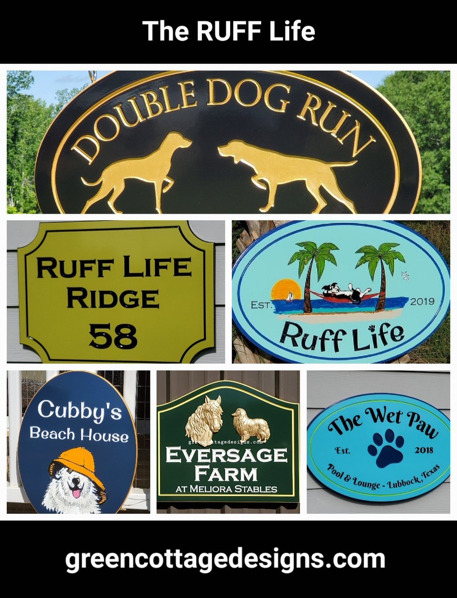 cottage_green's tweet image. PVC Signs by greencottagedesigns.com #Signsnearme #Farmsign #yardsign #curbappealsign #address