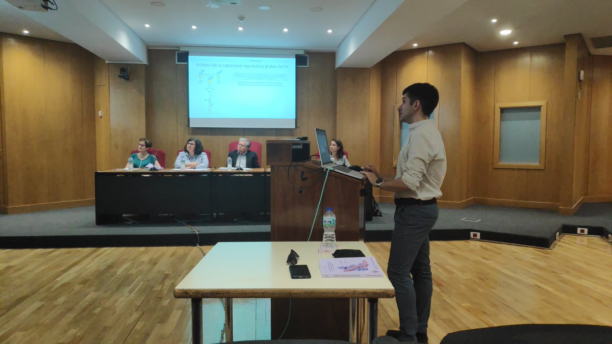 RedComplemento's tweet image. Enhorabuena a Hector M Merinero, doctorando del grupo de Santiago (CIB-Margarita Salas), por defender exitosamente su tesis "Caracterización funcional de variantes en genes del sistema del complemento asociadas con patología".
@ComplementoCM @CIB_CSIC 
#Complemento #RedTematica