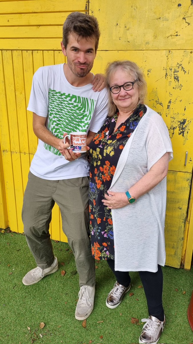 Finally got the message to <a href="/IvoGraham/">Ivo Graham</a> #FillYerBoots <a href="/edfringe/">Edinburgh Festival Fringe</a>