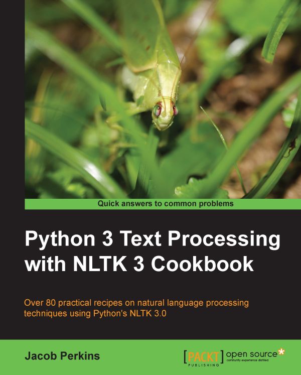 onlineprogbooks's tweet image. Python 3 Text Processing with NLTK 3 Cookbook
onlineprogrammingbooks.com/python-3-text-…
#Python #TextProcessing #NLTK3 #free #freebook #ebook #freeebook #onlinebook #freeprogrammingbooks #onlineprogrammingbooks #packt