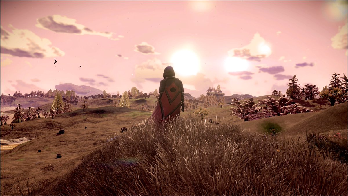 A peaceful sunset #NoMansSky