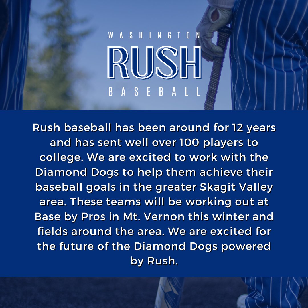 RushBaseball1's tweet image. Looking forward to working with the Diamond Dogs. 🙌 #baseballmerger #baseballprogram #baseball #mountvernonbaseball #washingtonbaseball