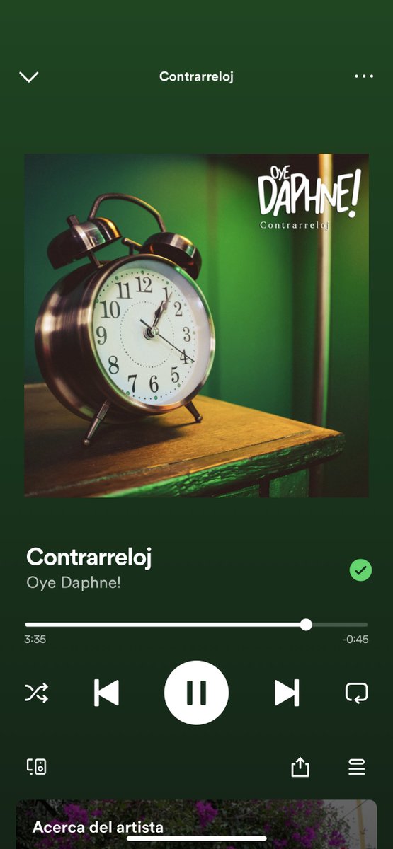 OyeDaphne's tweet photo. CONTRARRELOJ!!! 🥊⏰
Ya está disponible en todas las plataformas digitales!! 🫶🏻

Spotify:
https://t.co/w97VCxf49Z

Youtube:
https://t.co/tKIpKH1VGS https://t.co/e1ZjCCJVpU