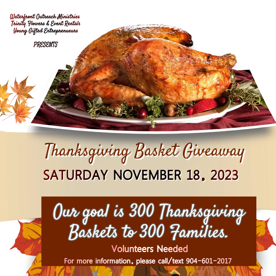 TrinityRentals's tweet photo. #Thanksgiving2023 #CommunityGiving #GivingBackJacksonville #Jacksonville https://t.co/SGnViBEmiM