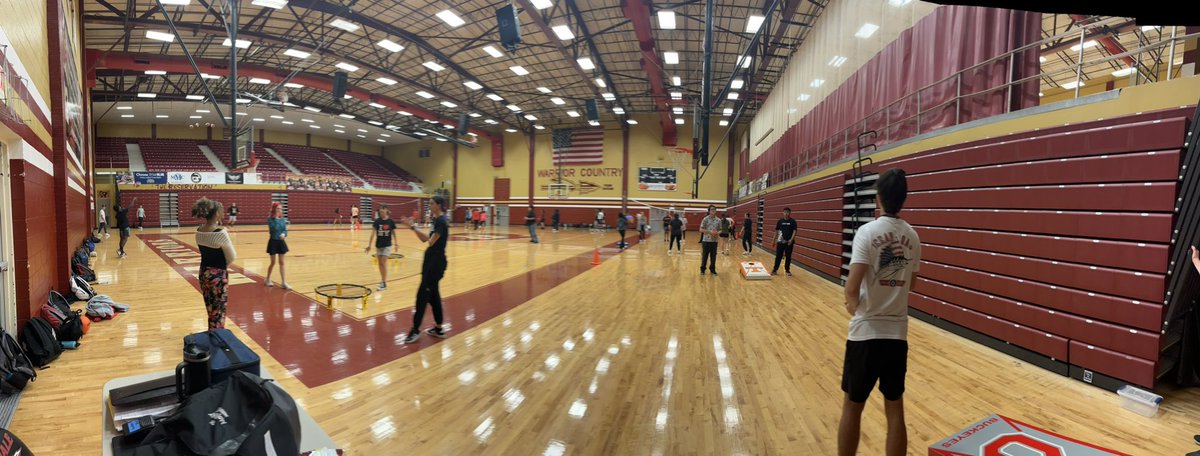DaleYeahPE's tweet photo. “It’s FriYAY and we’re gonna act like it!”

Ending our block classes with SCOPA (Student Choice of Physical Activity)!! @rucoschools @RiverdaleHighTN https://t.co/J1F2peyrvj