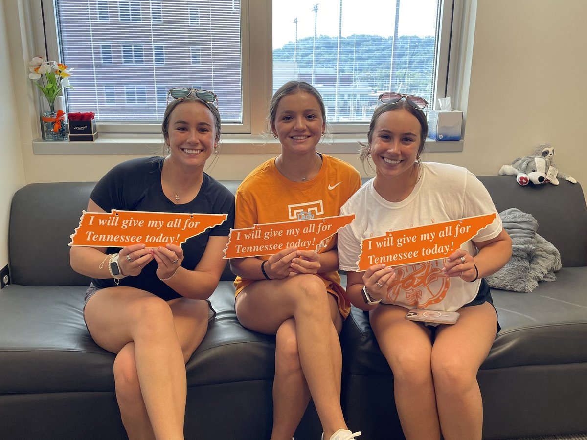 All moved in on Rocky Top! 🧡 💙