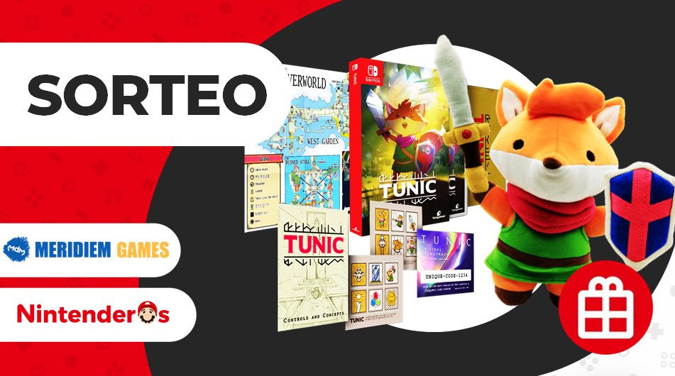 ¡Sorteamos una copia de Tunic para Nintendo Switch + peluche oficial!

1⃣ Sigue a <a href="/MeridiemGames/">Meridiem</a> y <a href="/Nintenderos/">Nintenderos</a> 
2⃣ RT aquí 
3⃣ Responde a este tuit mencionando a la persona con la que lo jugarías 

¡Suerte! - nintenderos.com/2023/08/sortea…