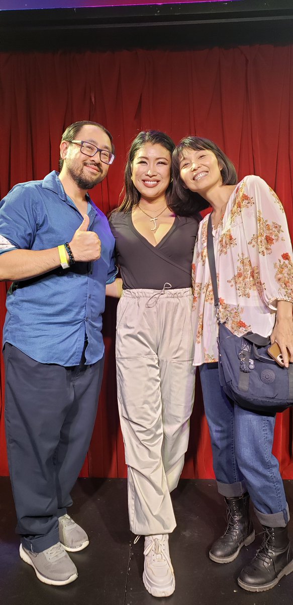 TiggyMaximus73's tweet photo. #thursdaynightcomedy #standupcomedy #jiaoyingsummersandfriends #mmaroasted #hollywoodimprov
Got 2 c headliner @JiaoyingSummers  @hollywoodimprov with hosts ai Yoshihara+ evan sanford with featured comics @MMARoasted Adam Hunter + crystal marie+more!

Fun amazing show top 2 bottom https://t.co/dzMeBH3189