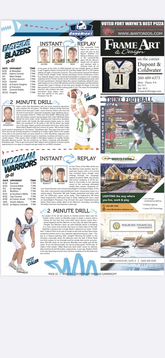 The Sideline Swami (@sidelineswami1) on Twitter photo Todd Mason stepped aside; insert <a href="/CoachBrandewie/">Alyx Brandewie</a> as the ambitious mentor leads Eastside into Woodburn tonight for a date with <a href="/Woodlan_FB/">Woodlan Warriors Football</a>. Copies of GameNight will be on hand as you enter the game. Todd Mason stepped aside; insert <a href="/CoachBrandewie/">Alyx Brandewie</a> as the ambitious mentor leads Eastside into Woodburn tonight for a date with <a href="/Woodlan_FB/">Woodlan Warriors Football</a>. Copies of GameNight will be on hand as you enter the game.