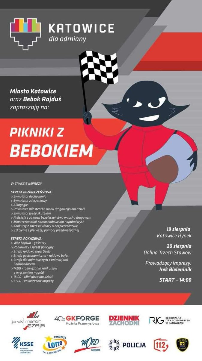 M_K_Chmielewska's tweet photo. Z Bebokiem Rajdusiem widzimy się jutro na Rynku i w niedzielę przy Stawię Ozdobnym na Dolinie Trzech Stawów! Będziecie ?
@miasto_katowice https://t.co/fISTrtLX6o