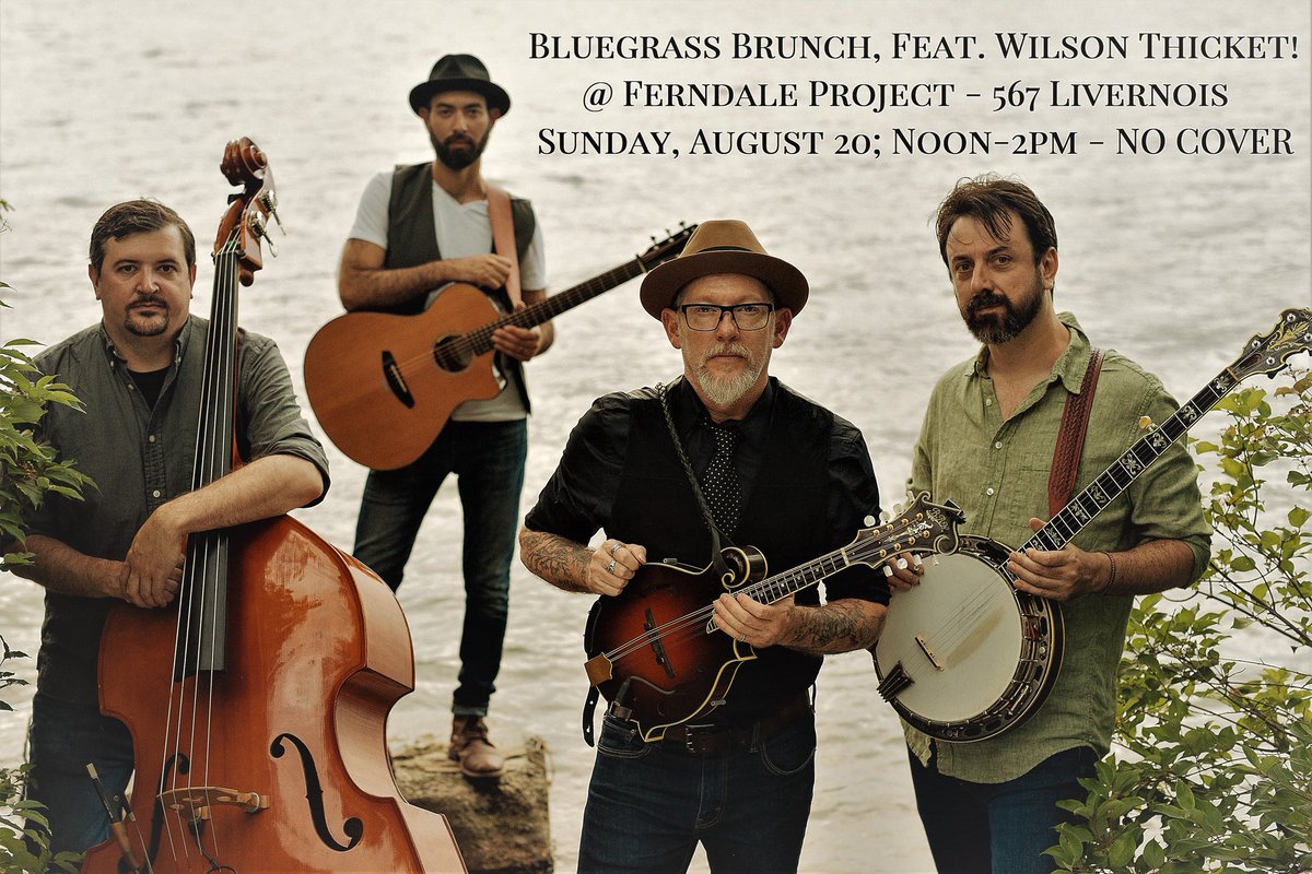 Join us in @FerndaleMich this Sunday for your favorite B words: #brunch, #beer, and #bluegrass! Music starts at noon and NO COVER!

#bluegrassbrunch @Ferndale115News @DwtnFerndale @DtwnFerndale #detroitevents