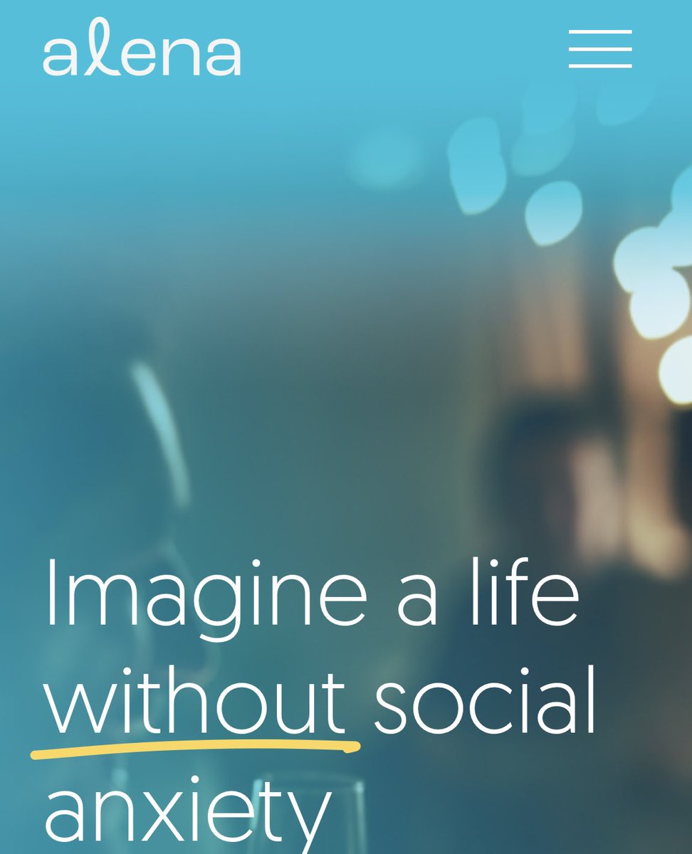 I had a fantastic first week at <a href="/meet_alena/">Alena</a>. I’m excited to become part of this ambitious and inspiring journey, personalising therapy program for social anxiety using approaches from Computational psychiatry.