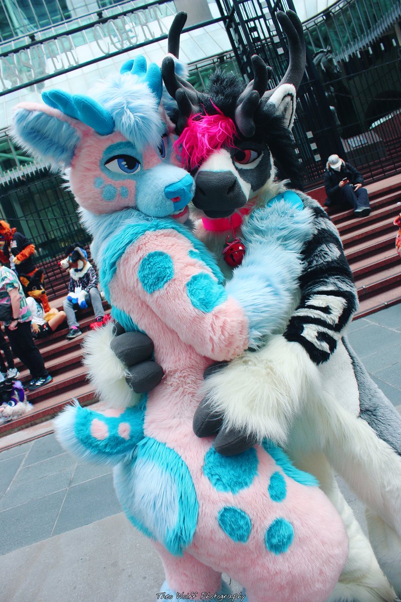 What a handsome buck 💜 check out the size of he's rack 😳 happy Fursuit Friday :D

🦌 <a href="/TheDeltaDur/">❄️Mischievous Tiger Dur❄️</a> 
📸 <a href="/TheoWolffPhotos/">Theo 🐺</a>