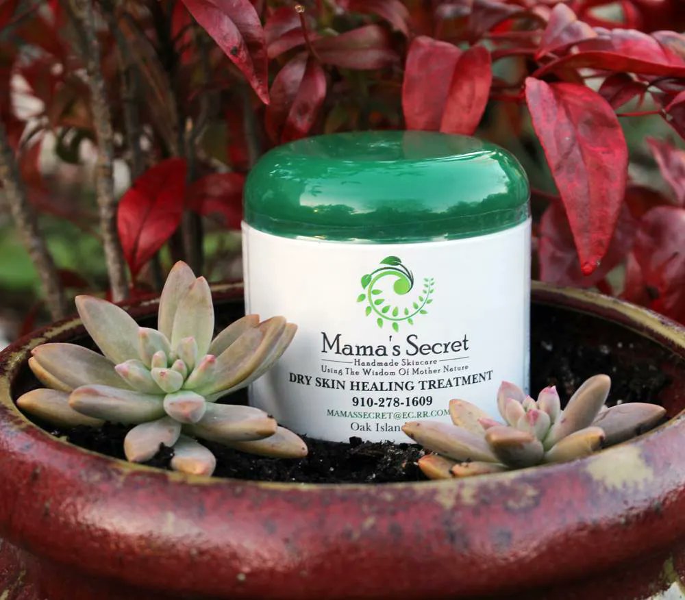 BlueMoonShops's tweet photo. Make sure you're treating your skin right! Mama's Secret Handmade Skincare's Dry Skin Healing Treatment is just the all natural product you're looking for.

#ShopBM #shoplocal #wilmingtonnc #allnatural #skincare #mothernature https://t.co/GN47YrF5Hk