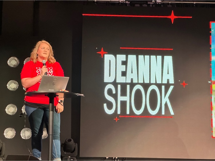 NCCSschools's tweet photo. We continued our convocation fun with a presentation from our Board Chair Tim Hayes, recognition of staff, a competitive trivia, Dr. Gabriel’s charge for the year and special guest speaker Molly Grantham. #whatdoesyourdashmean https://t.co/o9XFoaeguB