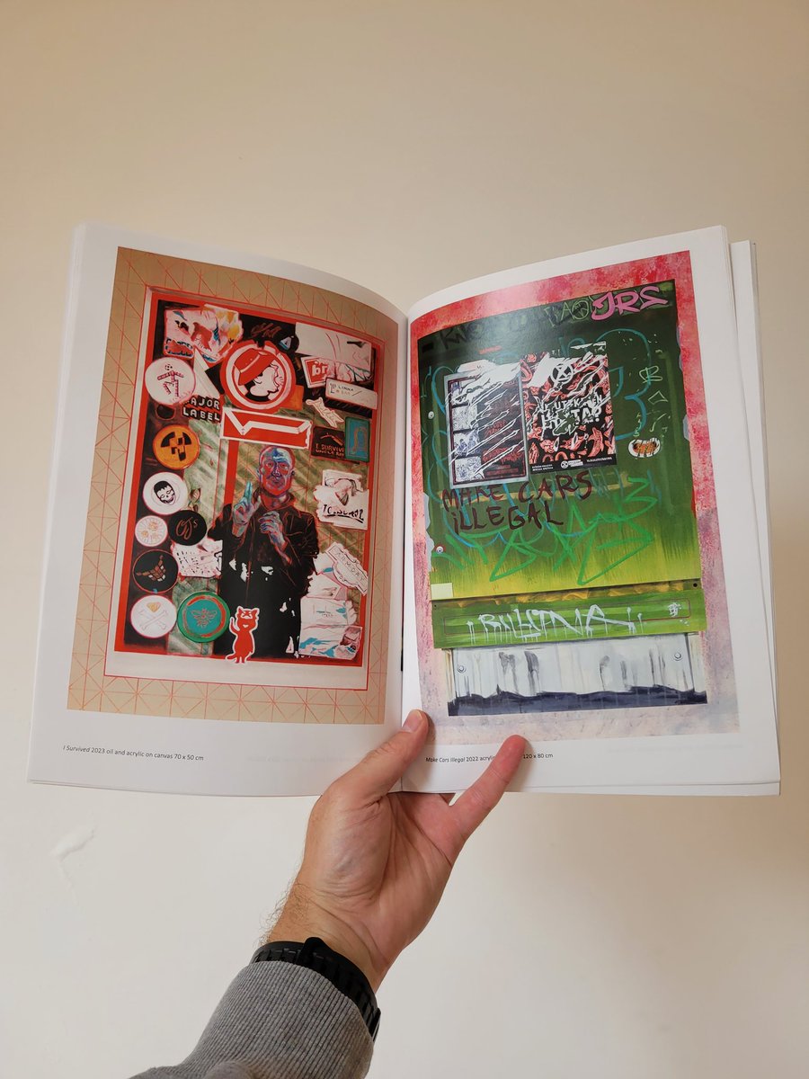 New publication 'Urban Atlas Helsinki' out now... 

Contains paintings from my recent Helsinki Streets series plus an essay and a response from <a href="/rotosherranen/">Olli Herranen</a> 

Available from well known online booksellers or I have a copy or 2 left from the first batch if you DM me.