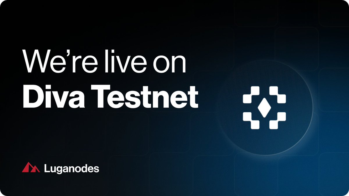 luganodes's tweet image. 1/
We're thrilled to announce that we're now live on @divastaking testnet!

Diva isn't just another staking protocol. It's the first to seamlessly integrate Liquid Staking with Distributed Validation 🌐

Let's dive into what does that mean🧵👇
