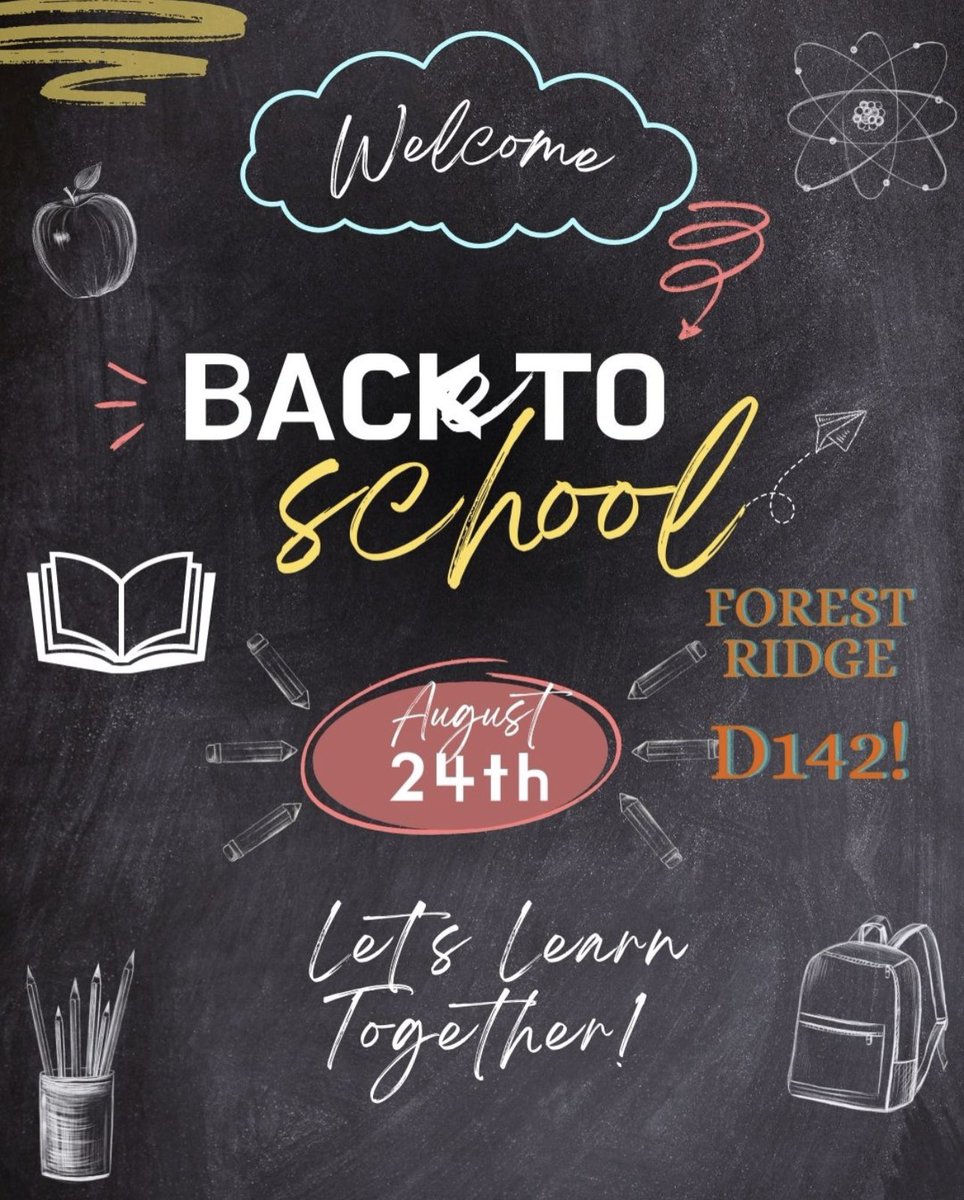 Forest Ridge SD142 (@forestridge142) on Twitter photo Thursday, August 24th is the first day of student attendance! We are so excited to start a new year and grow together! <a href="/RidgeECC/">Ridge Early Childhood Center</a> <a href="/FosterLions/">Foster Elementary</a> <a href="/KerkstraCougars/">Kerkstra Elementary</a> <a href="/Hille_Huskies/">Hille Huskies</a> Thursday, August 24th is the first day of student attendance! We are so excited to start a new year and grow together! <a href="/RidgeECC/">Ridge Early Childhood Center</a> <a href="/FosterLions/">Foster Elementary</a> <a href="/KerkstraCougars/">Kerkstra Elementary</a> <a href="/Hille_Huskies/">Hille Huskies</a>