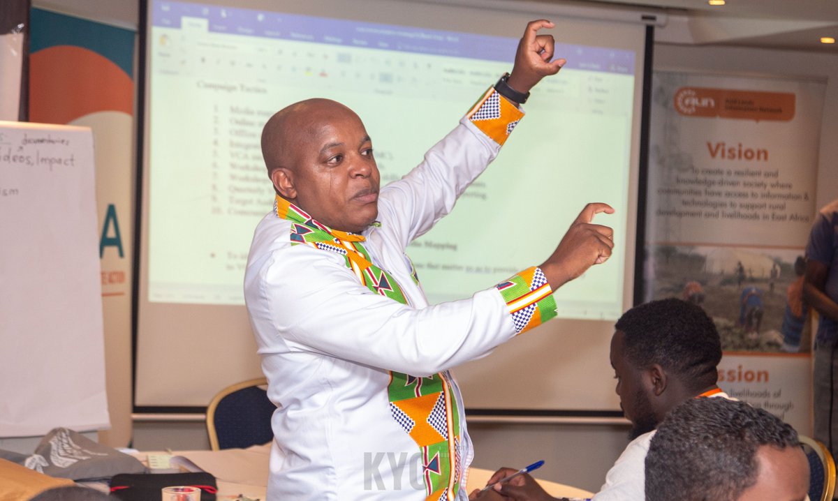 WWF_Kenya's tweet photo. The training was led by @Alineafrica  and Pan African Media Alliance for Climate Change with support from @ @SouthSouthNorth. @WeareVCA is implemented by an alliance led by @amwaafrika, @FundacionAVINA, @sdi_net and @SouthSouthNorth, @hivos  and @wwfnederland. #WeAreVCA https://t.co/sH9yr9B5ir