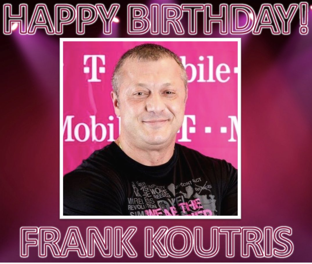 It’s a special day! Please join me in wishing <a href="/FrankKoutris/">Frank Koutris</a> a very Happy Birthday! I hope it’s an awesome one and cheers to another year of great health and prosperity! 🥳🎂🎈