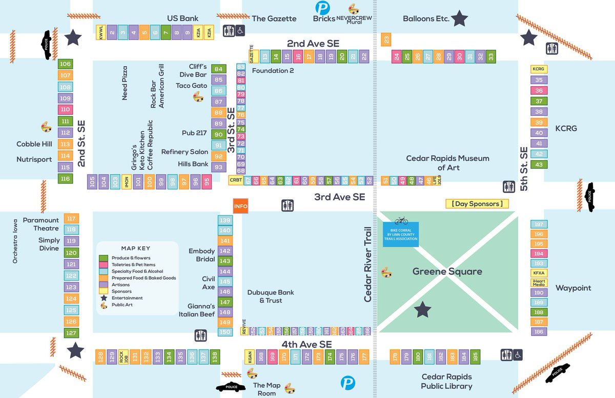 On this Farmers Market eve, please DON'T park overnight within the market parameters. Vehicles will be ticketed and towed at 4 a.m. Saturday. Event parking will be sold for $5 at the 4th Ave, GTC and Convention Center ramps. The 3rd Ave Parkade will be closed.