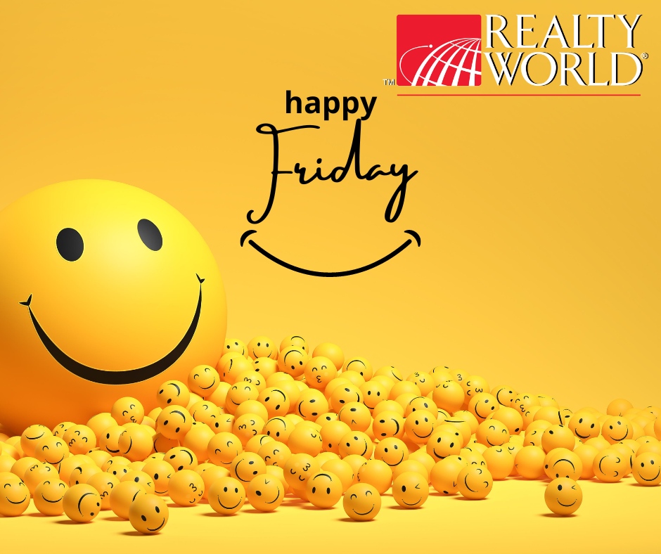 realtyworldinc's tweet photo. 🌟🏡 **Happy Friday from Realty World!** 🏡🌟

The weekend is knocking on our doors, and what better time to dream, explore, and find that perfect home? Whether you're house-hunting, selling, or simply unwinding at home, we wish you a weekend full of joy, relaxation, and cheri... https://t.co/nHp42x6MrQ