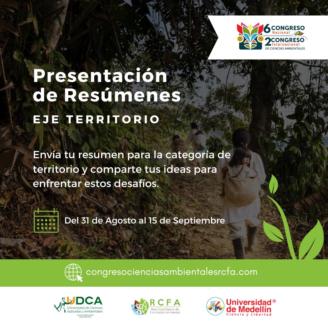 Red Colombiana de Formación Ambiental-RCFA tweet media