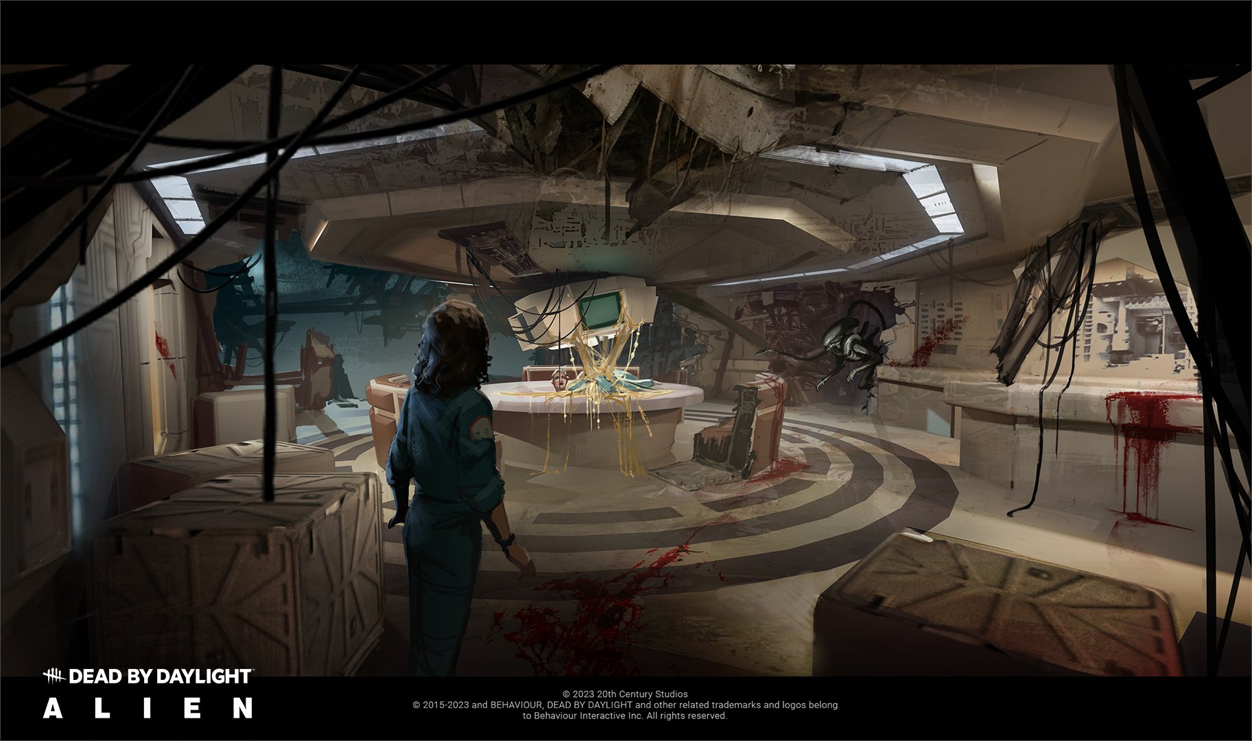 Dead by Daylight on X: “The Concept Art that inspired The Entity’s