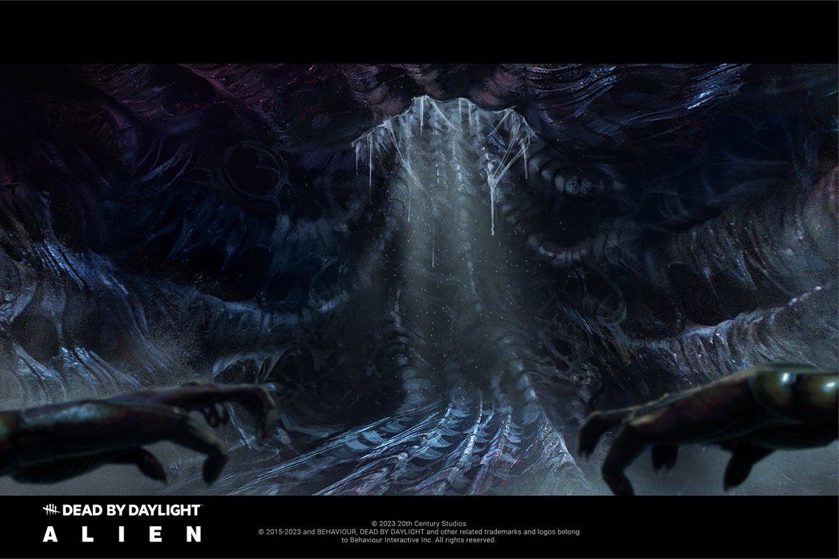 DeadbyDaylight's tweet image. The Concept Art that inspired The Entity's Nostromo ✨