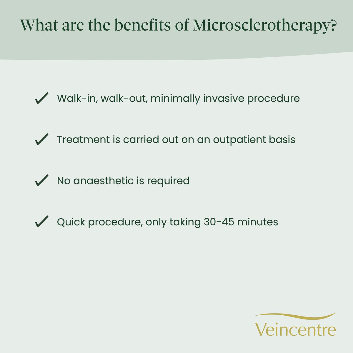 veincentreltd's tweet photo. Microsclerotherapy is the most effective treatment option for thread veins, and our consultants perform this procedure daily in our clinics!
Click the link to learn more: https://t.co/MSCrdW4xc7
#microsclerotherapy #veinclinic #threadveins #privatehealthcare #veintreatment https://t.co/CUnA01KpNo