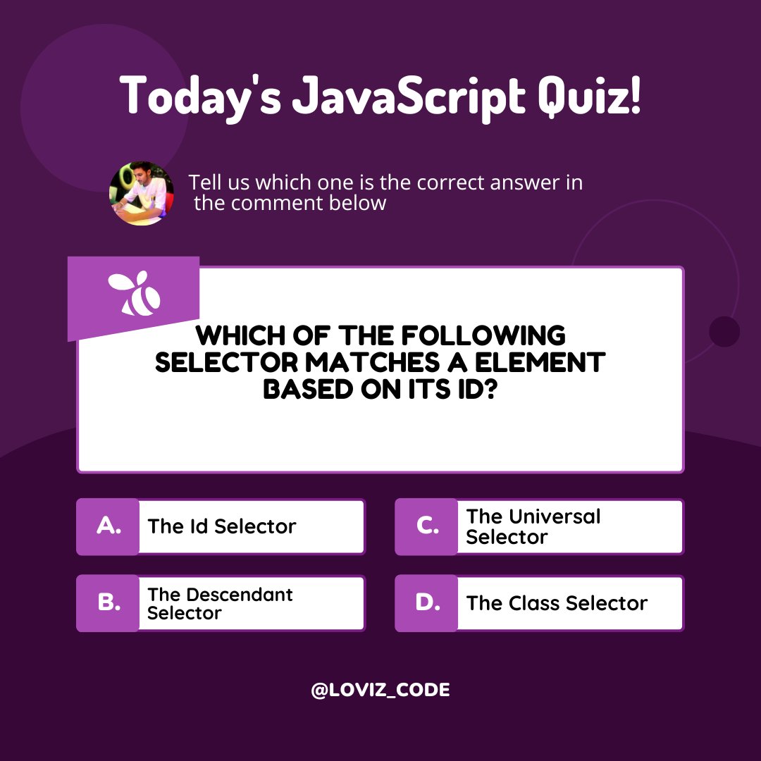 lovizcode's tweet image. 🚀 Test your CSS prowess with our Quiz! 🎉 Whether you're a coding newbie or a seasoned pro, challenge yourself and sharpen those styling skills. Are you up for the challenge? #CSSQuiz #WebDev #CodeMastermind