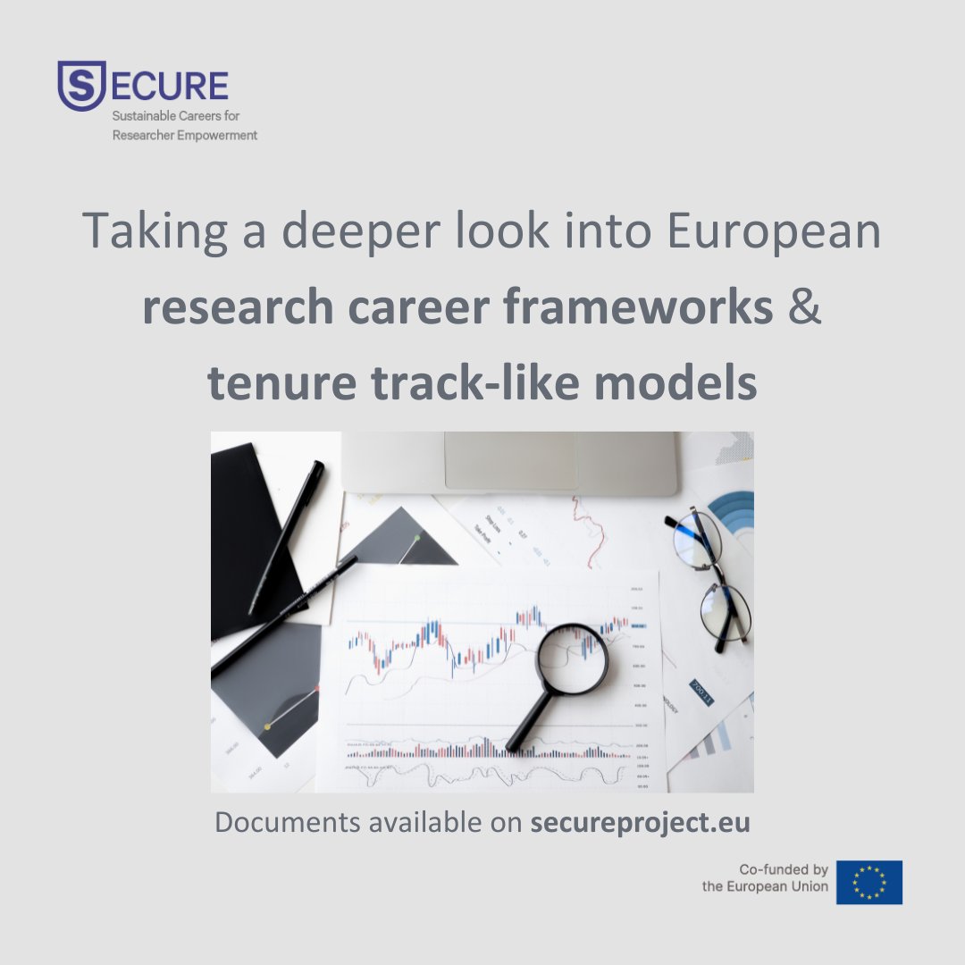 Eurodoc's tweet photo. โ First #SECUREproject deliverables are available for viewing and download at https://t.co/QwryxEr0xl
๐ โก๏ธ Learn more about the #research career frameworks and tenure track-like models in #researchcareers https://t.co/NEhCeKHUQo