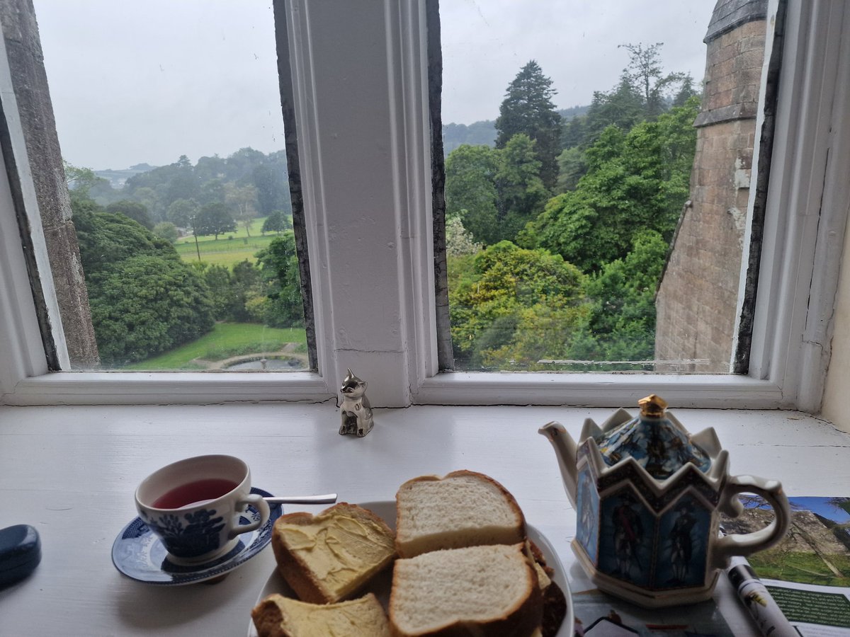 Rain just started. I don't mind d rainy days since I found a place with a nice view, but had I known the forecast downpour as going to be light rain at 4pm, I'd have hiked penn beacon &amp; stall moor. #Dartmoor