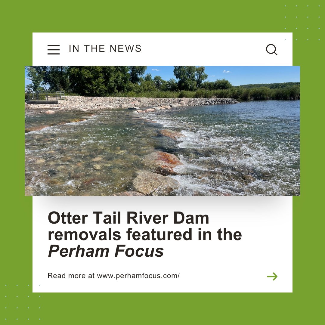 houstoneng's tweet image. We are proud to have supported the @EOT_SWCD, @mndnr, and US Fish and Wildlife Service on this river reconnection project. The rock arch rapids benefit habitats and recreation while maintaining lake levels. 🐟 #RockArchRapids #HEI

📰 @PerhamFocus: bit.ly/45tb0uW