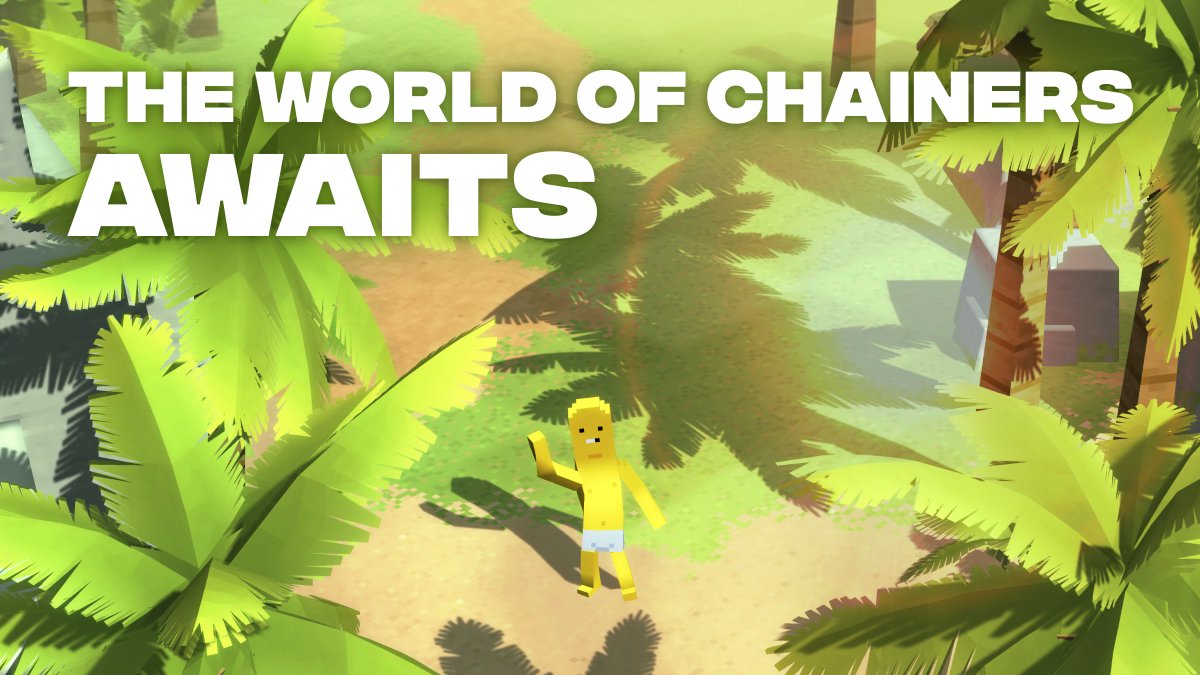 ChainersGame's tweet photo. The world of Chainers awaits! 🌴

Get ready for the early release of our alpha Chainers Universe 🍟 at Token 2049 in Singapore! 🇸🇬

Wanna know how you can snag exclusive early access to our game? 👀 Then stay tuned!