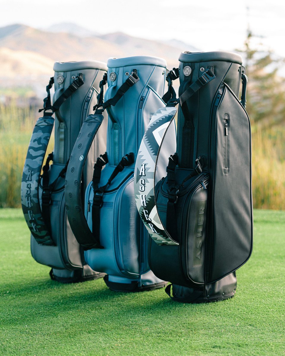 AsherGolf's tweet photo. Just Dropped ๐
The New Everyday Stand Bag is Available Now in 3 Colors. Donโt Miss Out on Getting Yours Today. #AsherGolf https://t.co/mbe0x1R84Z