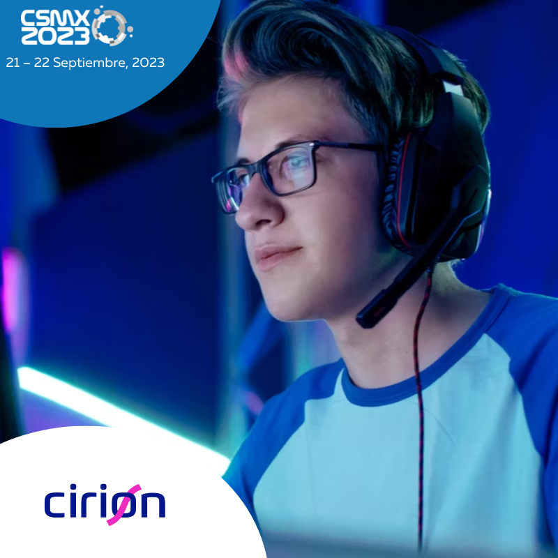 🌟 ¡Damos la bienvenida a CIRION a CSMX2023! 🌟
🚀 Estamos emocionados por la participación de una empresa líder en el sector en nuestro evento. CIRION, con su destacada experiencia y excelencia, se ha consolidado como un referente en la industria de las telecomunicaciones. 💡🌐