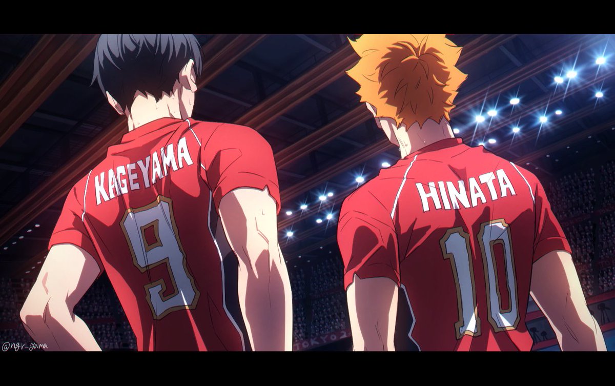 Haikyuu Season 4 Episode 24, Kagehina on fire. 🔥