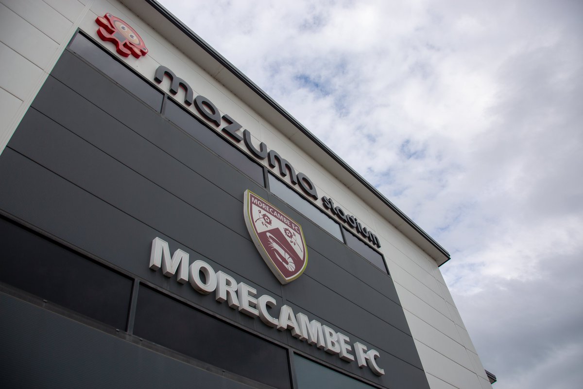 MorecambeFC's tweet photo. ๐๐จ๐ฎ๐ and ๐ฉ๐ซ๐จ๐ฎ๐ tomorrow, #Shrimps fans.. โณ
#UTS ๐ฆ | #MORvBRA https://t.co/HMUmEsd8MJ