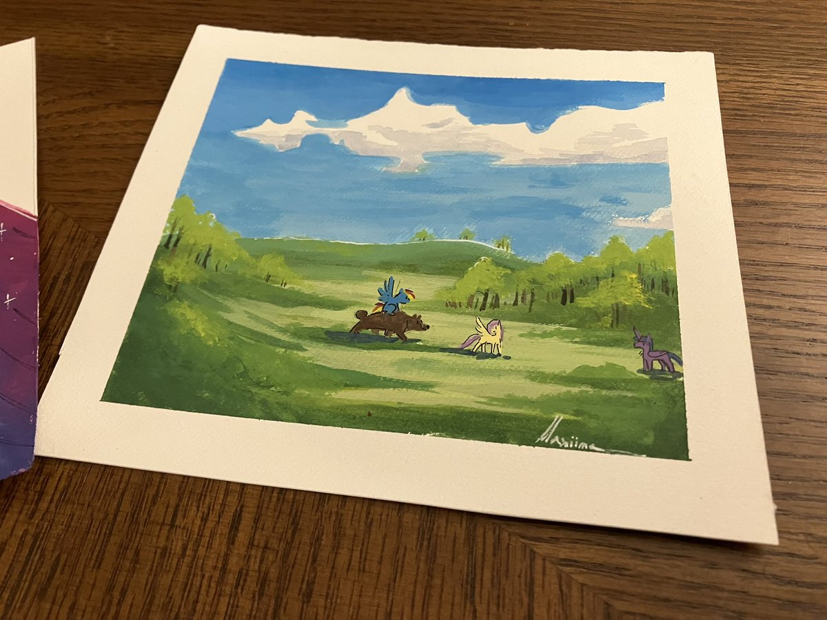 RBDash47's tweet photo. Picked up some original pieces from one of my favorite artists at @EverfreeNW this year -- everyone go check out @maximasmac https://t.co/QKUzMvP2Bp