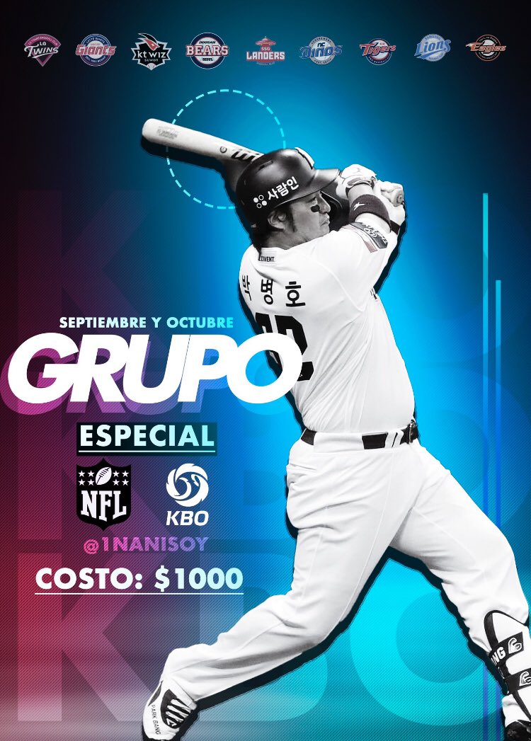 NaniLRE's tweet image. 🚨|| GRUPO ESPECIAL NFL Y KBO 

•COSTO: $1,000

•DURACIÓN: SEPTIEMBRE Y OCTUBRE

•MANEJO DE BANK

•ASESORIA PERSONALIZADA

•ARRANCAMOS 1ro de SEPTIEMBRE 

La vamos a romper 👨🏻‍🍳🔥

Rifare 2 lugares a quien cumpla con los requisitos:

-RT
-❤️
-Comente esta publicación