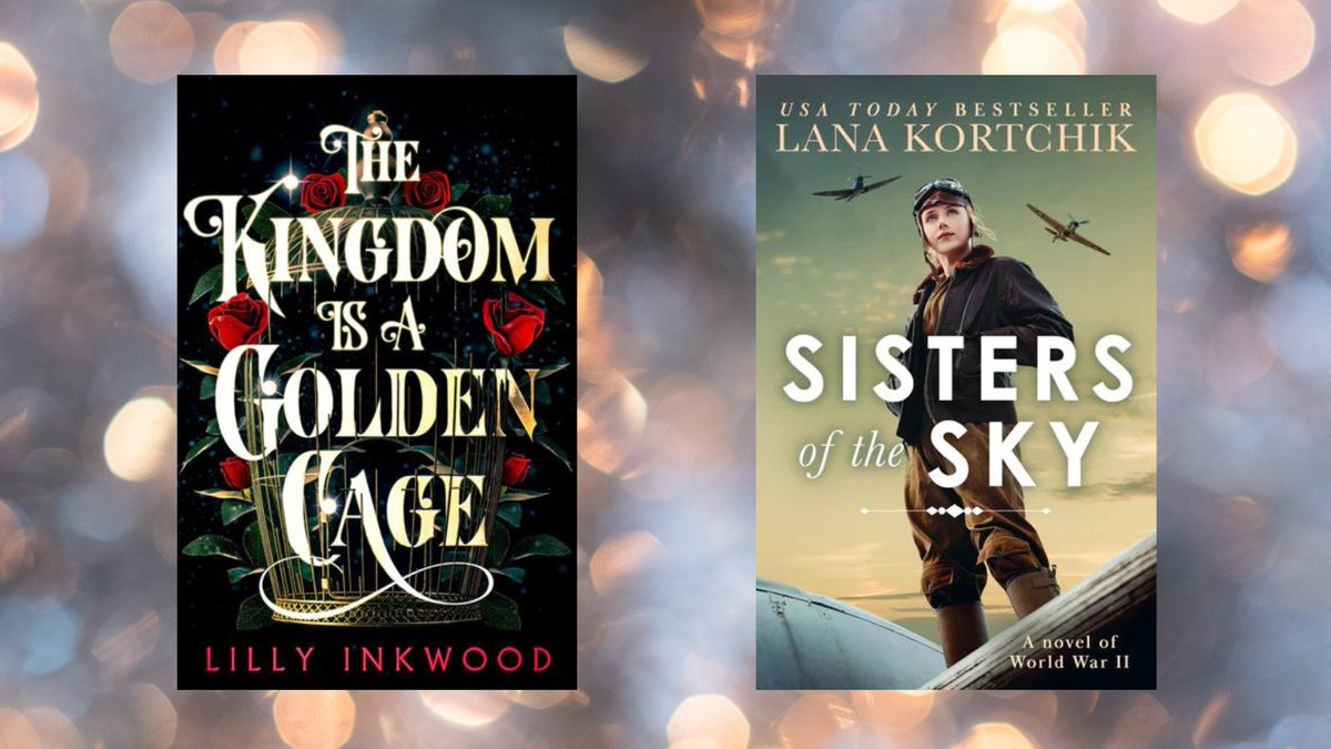 More new ebooks for fantasy and historical fans! #TheKingdomisaGoldenCage: Once upon a time there was a princess, locked in a tower, forced to bend to her father’s will. bit.ly/447eSRd #SistersoftheSky: A WWII novel of love and betrayal. bit.ly/45tKz8e